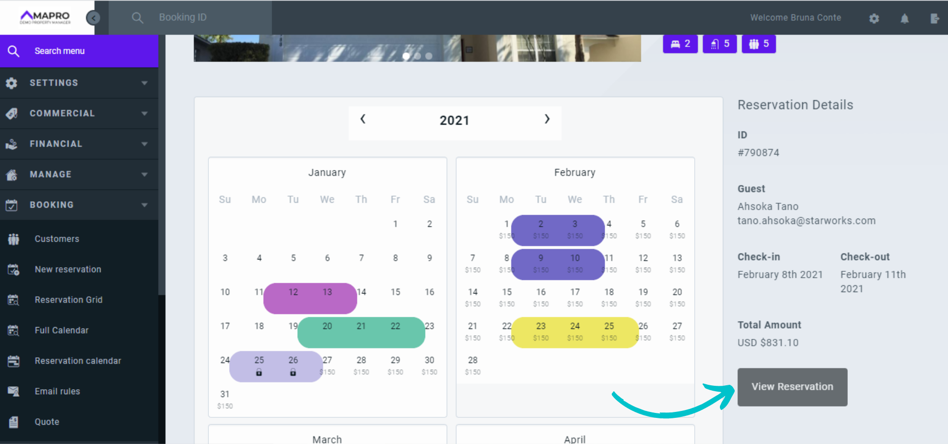 How to Cancel a Reservation Mapro